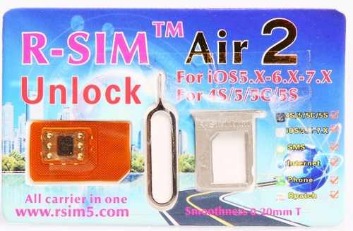 Rsim Air 2 R-sim Gevey Turbosim Iphone 4s 5 5s 5c